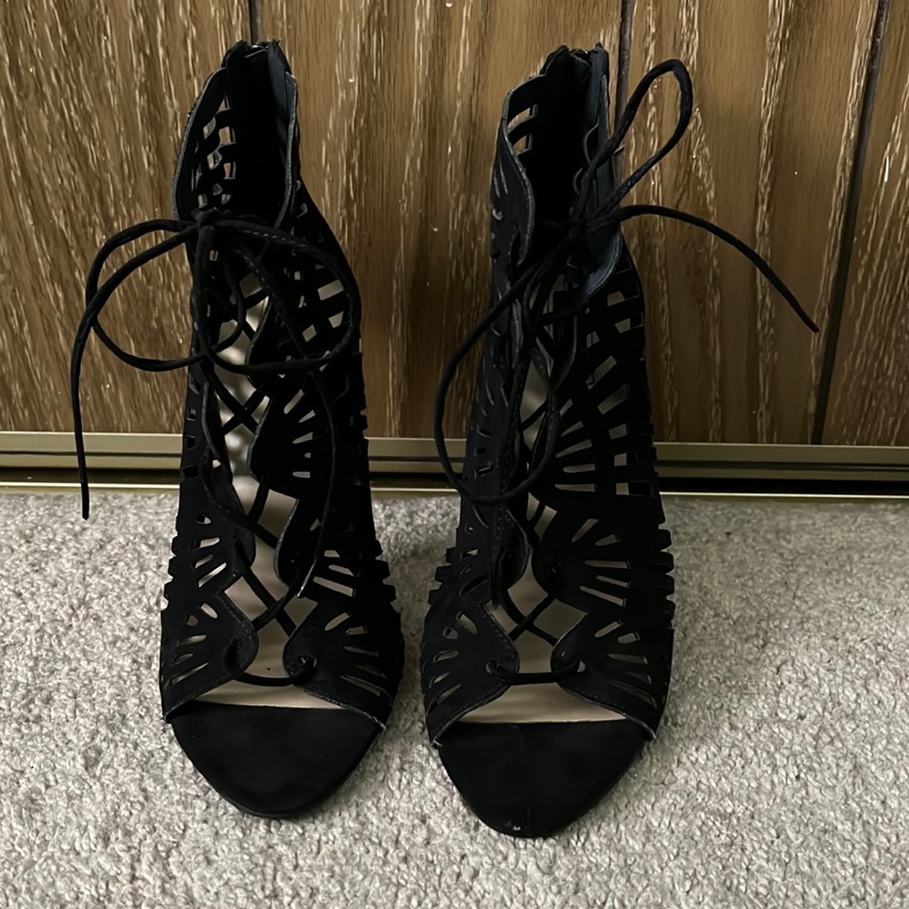 Sexy strappy heels